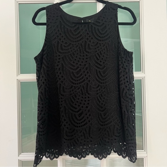Worthington Women’s Lace Sleeveless Top | M - Picture 1 of 5